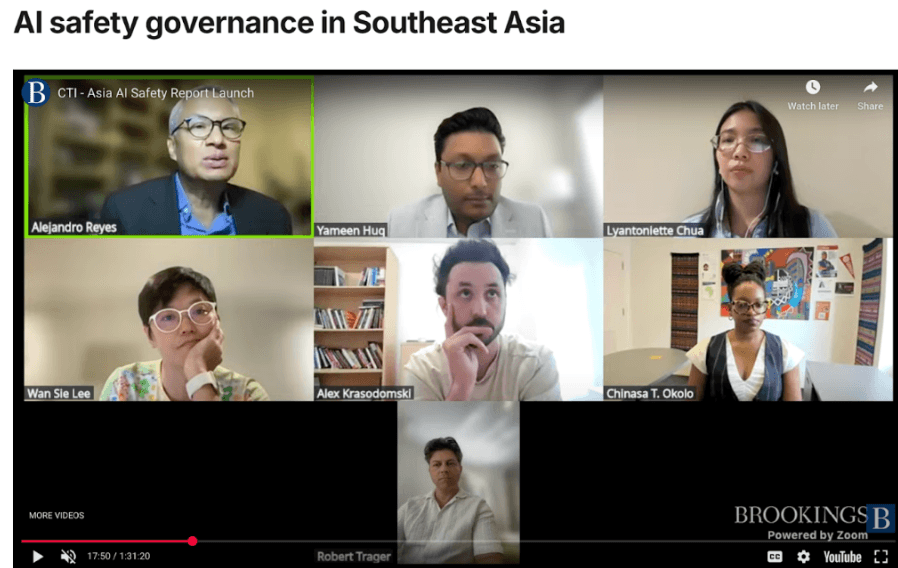AI Safety Governance Zoom Meeting